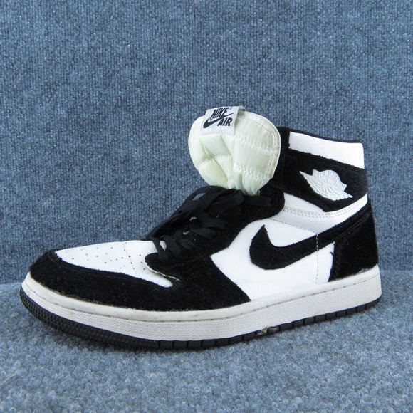Nike Air Jordan 1 Retro High OG Twist Men Sneaker Shoes Black Synthetic Size 8 M - Picture 1 of 9